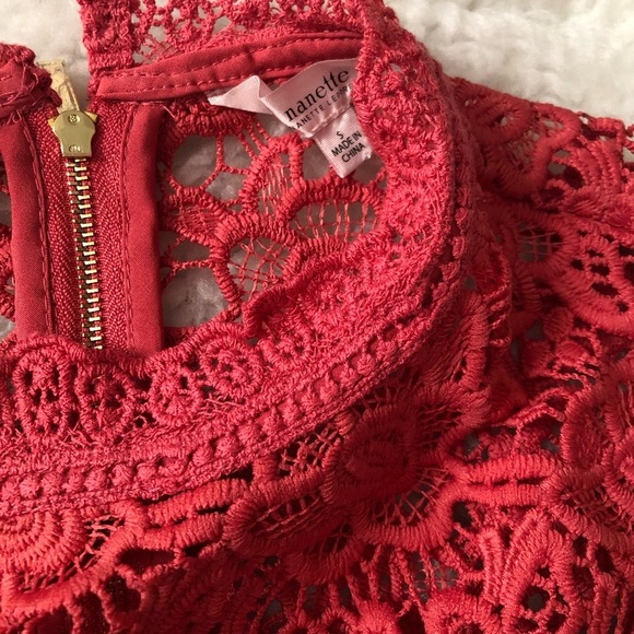 Nanette Lepore Shell Lace Blouse - Picture 4 of 4